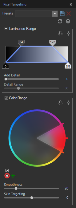 Pixel Targeting in Develop Mode