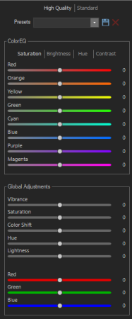Adjusting Color